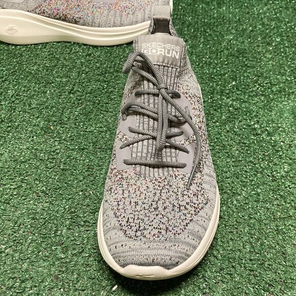 Skechers Go Run fast dazzle running shoes women’s size 7.5 (OKPM-11-084) - Picture 5 of 12